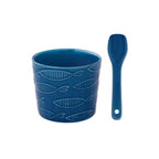 Sea Life - Coupe À Glace Avec Cuillère - Porcelaine - Multicolore