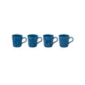 Sea Life - Set De 4 Mugs - Porcelaine - Multicolore