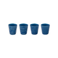 Sea Life - Set De 4 Tasses À Café - Porcelaine - Multicolore