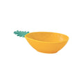 Madagascar - Coupelle Ananas - Porcelaine - Jaune-Vert