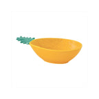 Madagascar - Coupelle Ananas - Porcelaine - Jaune-Vert