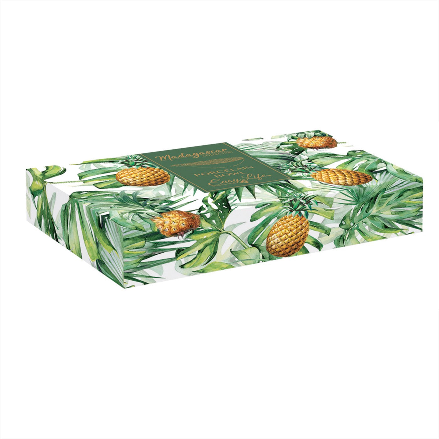 Madagascar - Coupelle Ananas - Porcelaine - Blanc