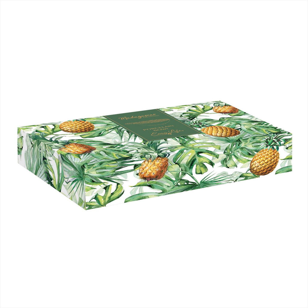 Madagascar - Coupelle Ananas - Porcelaine - Blanc
