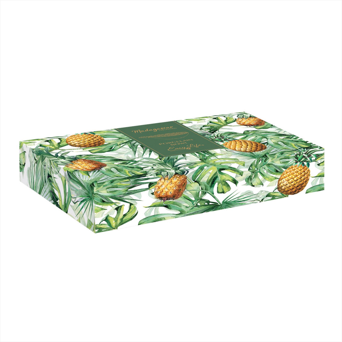 Madagascar - Coupelle Ananas - Porcelaine - Blanc