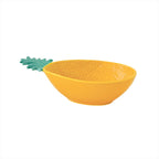 Madagascar - Coupelle Ananas - Porcelaine - Jaune-Vert