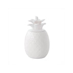 Madagascar - Bocal Ananas - Porcelaine - Blanc