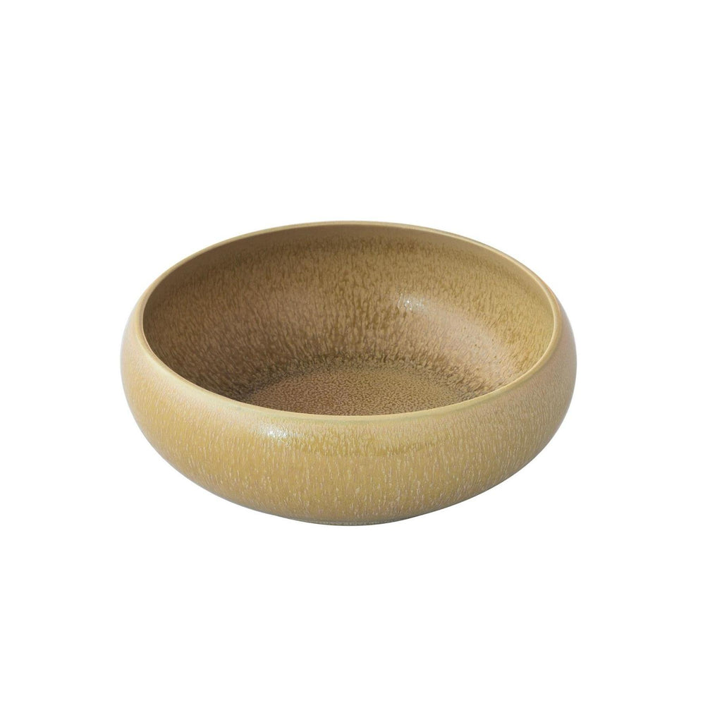 Terra - Set De 6 Assiettes Creuses - Grès - Marron