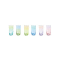 Rainbow - Set De 6 Verres À Boisson - Verre - Multicolore