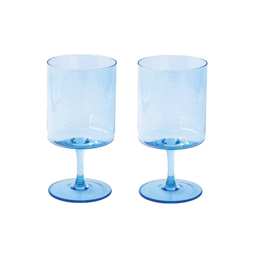 Rainbow - Set De 2 Verres - Verre - Bleu