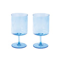 Rainbow - Set De 2 Verres - Verre - Bleu
