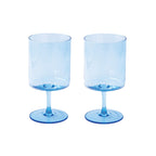 Rainbow - Set De 2 Verres - Verre - Bleu