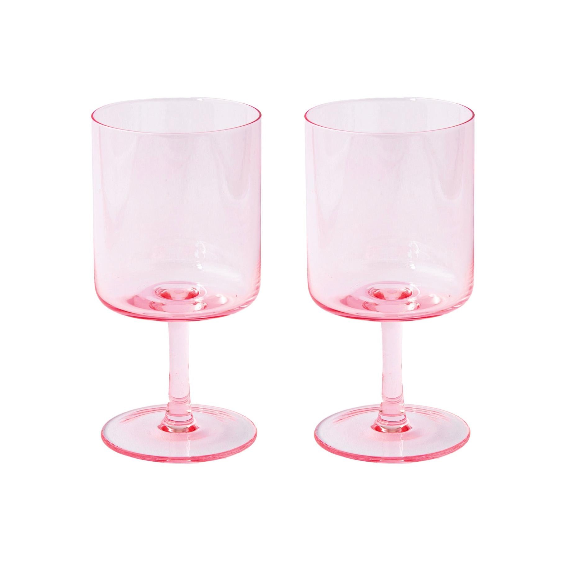 Rainbow - Set De 2 Verres - Verre - Rose