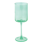 Rainbow - Set De 2 Verres À Vin - Verre - Vert