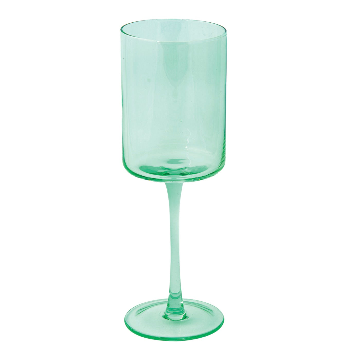 Rainbow - Set De 2 Verres À Vin - Verre - Vert
