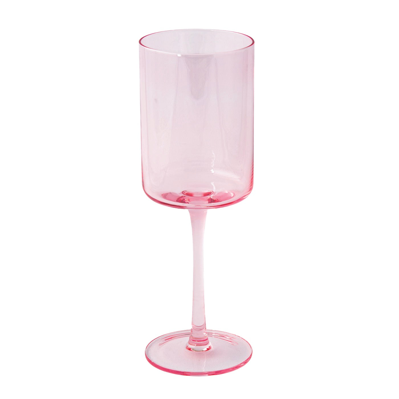 Rainbow - Set De 2 Verres À Vin - Verre - Rose