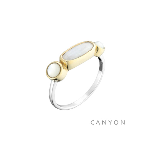 Ring Aria - Silver 925 And Brass