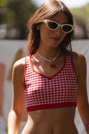 Crop Top Poppy - Rouge