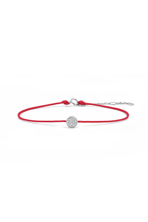 Bracelet Pavé "Mon Précieux Rouge" Diamants D0,06/19