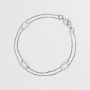 "Subtility" Bracelet D0.05/20 - 375/1000 White Gold