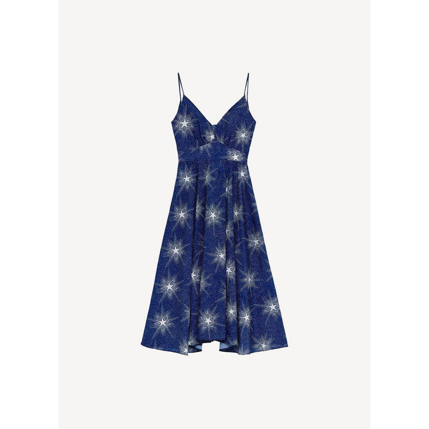 Woven Dress - Étoile Filante Marine