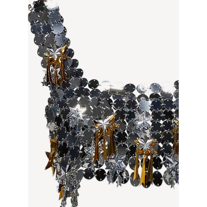 Top crop - Argent Et Or - Femme