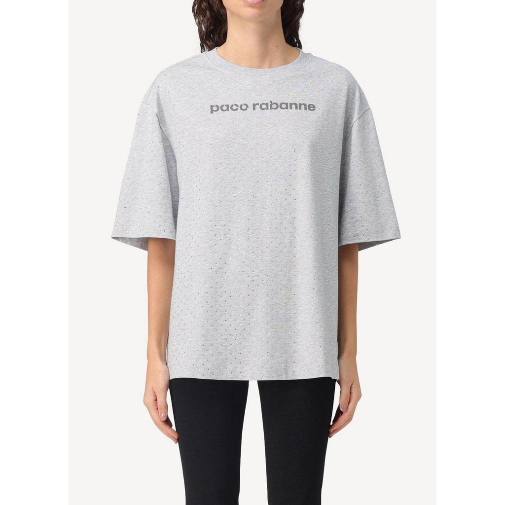 Knitted T-Shirt - Grey