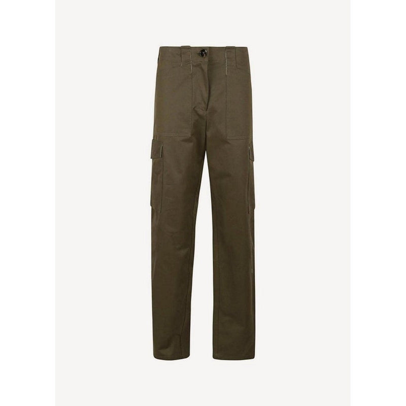 Pantalones tejidos - Caqui