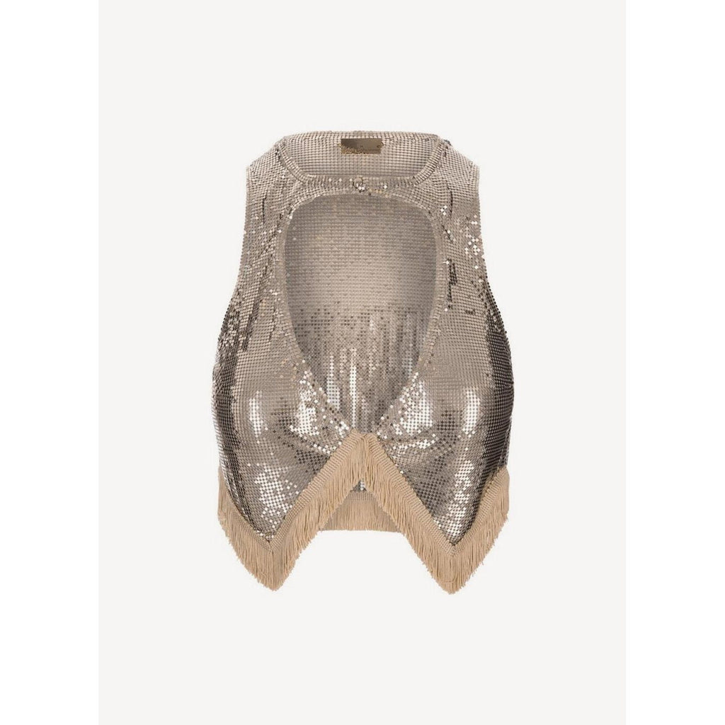 Cropped Top - Light Gold