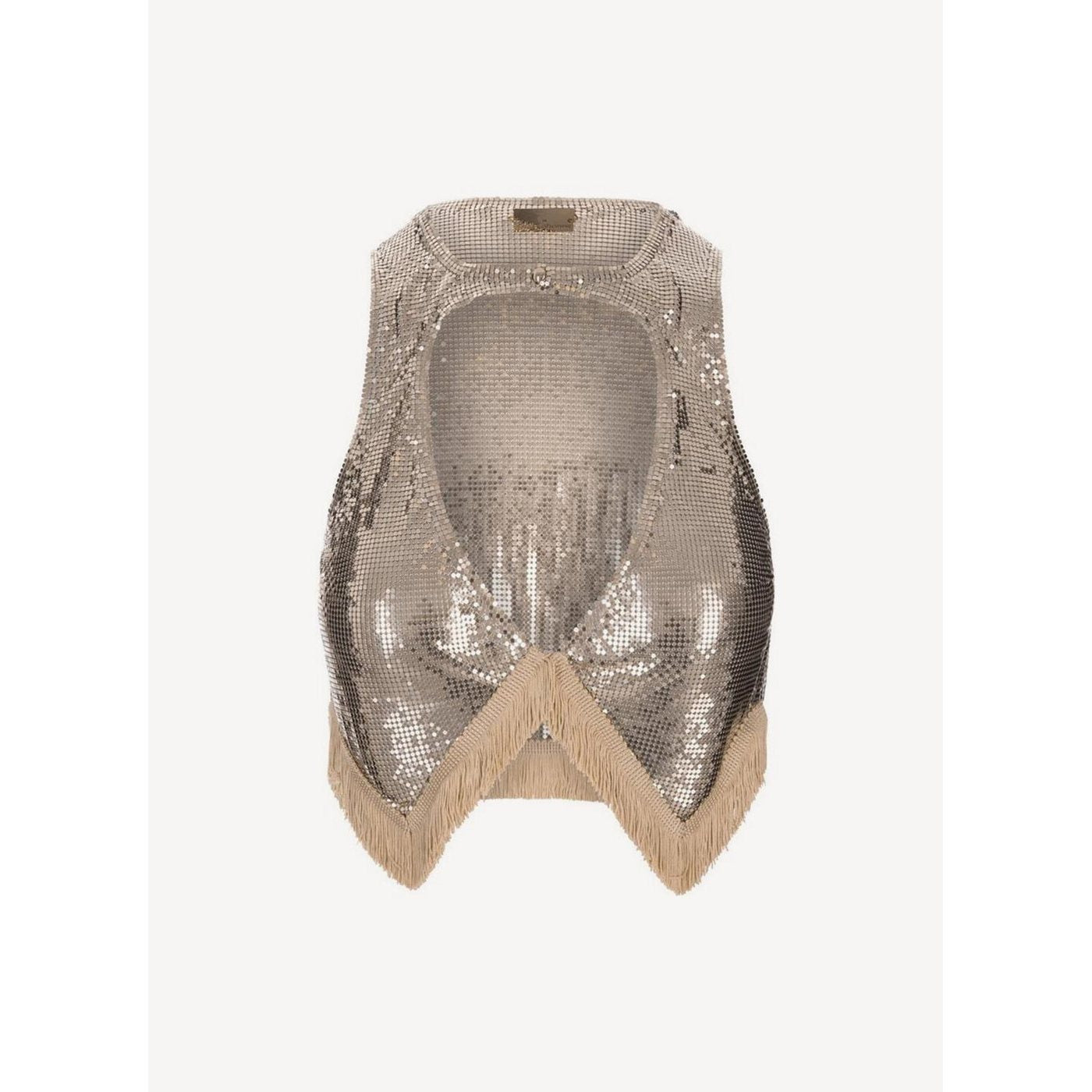 Cropped Top - Light Gold