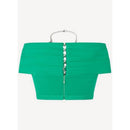 Knitted Top - Emerald