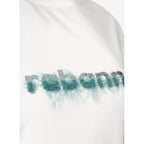 Knitted T-Shirt - Blue White