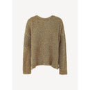 Knitted Sweater - Gold - Women