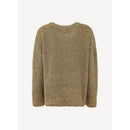 Knitted Sweater - Gold - Women