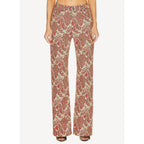 Woven Trousers - Grunge Cotton Tapestry - Women