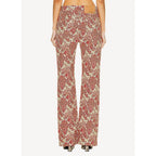 Woven Trousers - Grunge Cotton Tapestry - Women