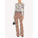 Woven Trousers - Cotton Grunge Tapestry - Women