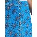 Long Skirt - Blue Splash