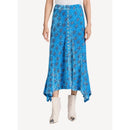 Long Skirt - Blue Splash