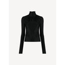 Knitted Top - Black - Women