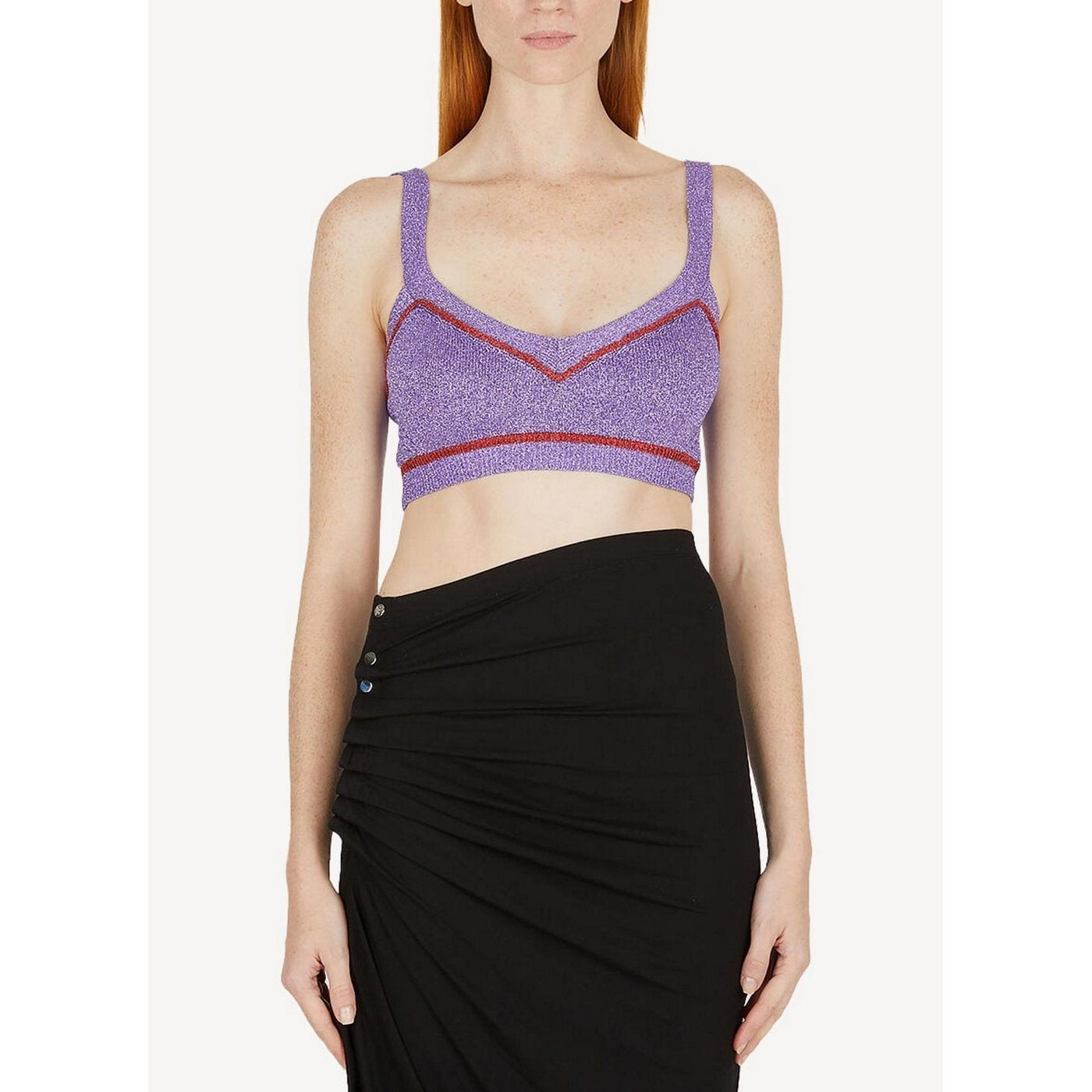 Knitted Top - Red Violet