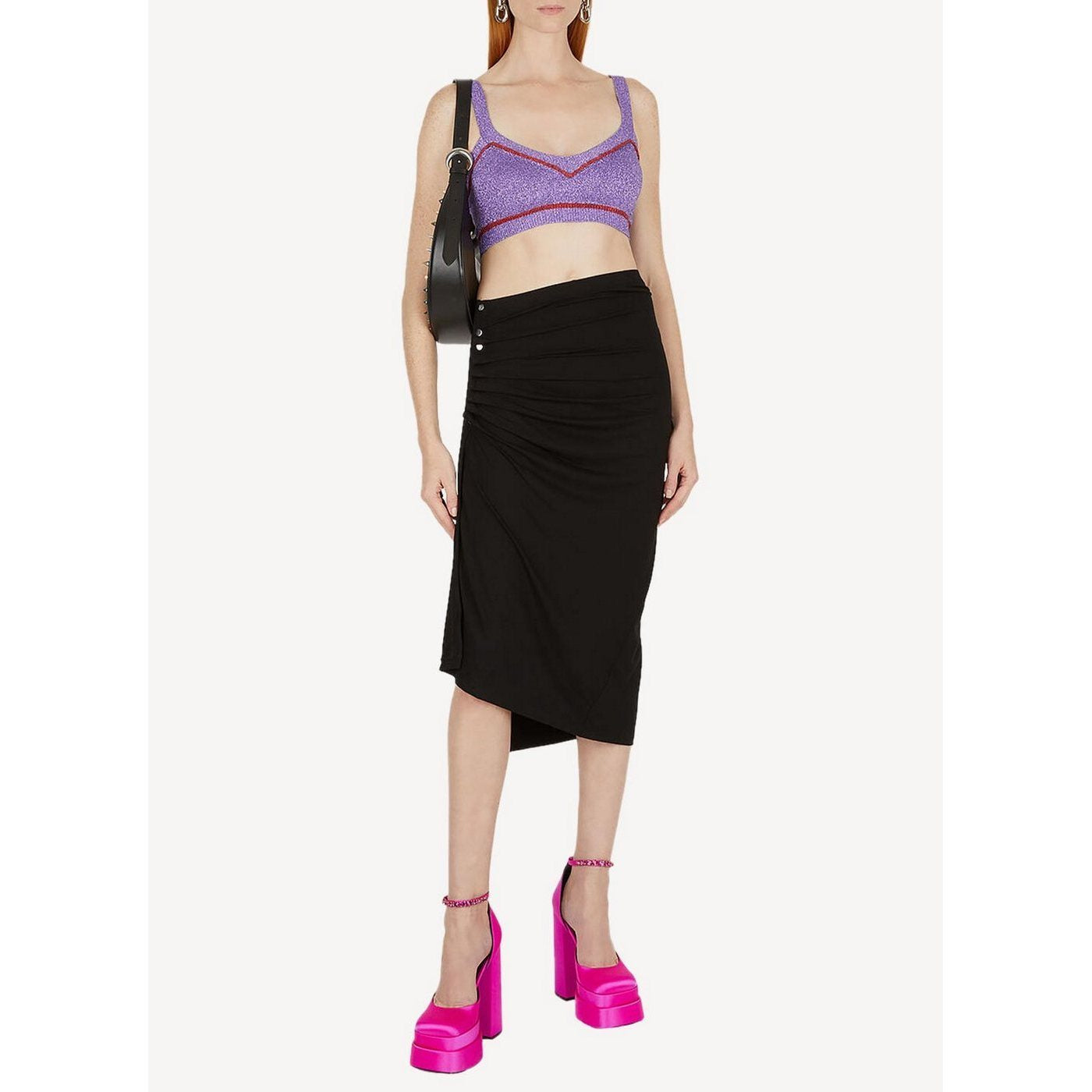 Knitted Top - Red Violet