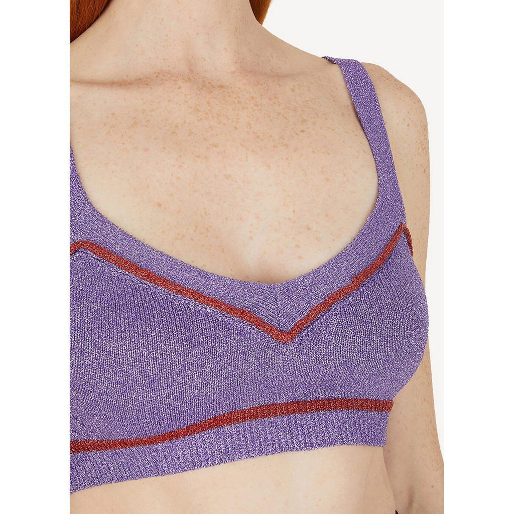 Knitted Top - Red Violet