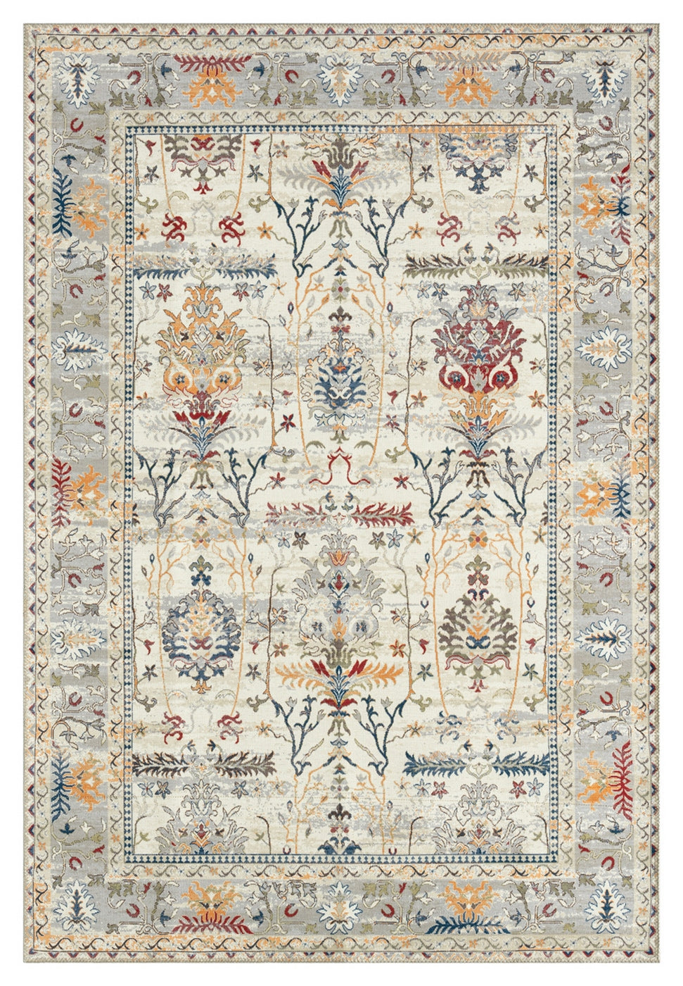 Radom - Tapis D'Intérieur - Polyester Imprimé - Creme