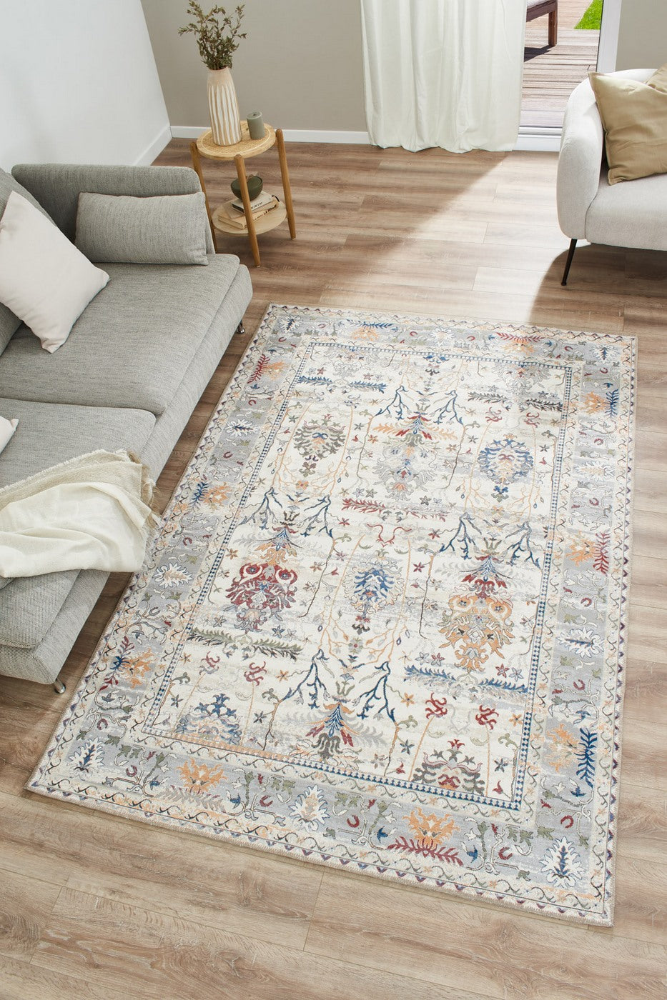 Radom - Tapis D'Intérieur - Polyester Imprimé - Creme