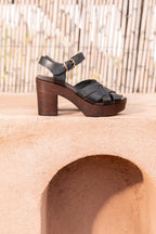 Sandali Rafaelle - Pelle liscia - Nero