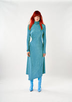 Robe Raja Bleu
