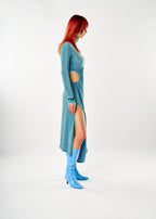Robe Raja Bleu
