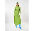 Vestido Raja Verde