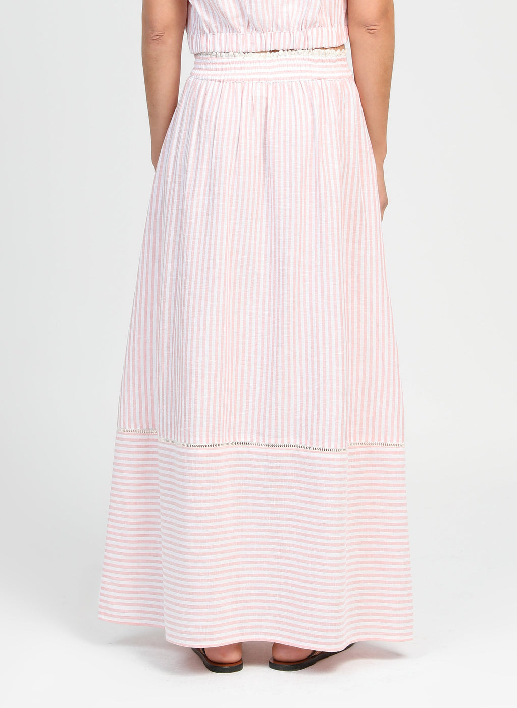 Jupe Midi Ralyta Corail