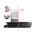 Set van 3 Ruimtebesparende Koffers - Handbagage + Maat L + Maat XL